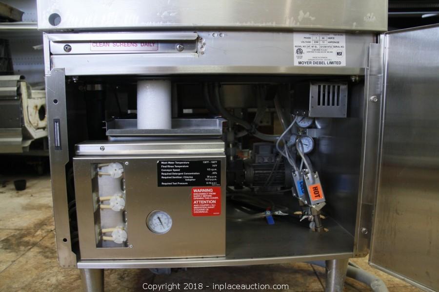 InPlace Auction Auction RESTAURANT EQUIPMENT AUCTION REDUCED OPENING BIDS ITEM Ecolab