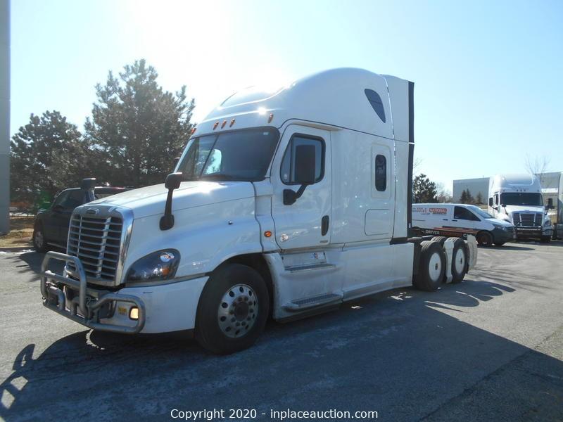 Inplace Auction Classified Listing Sold Item 16 Freightliner Cascadia 125