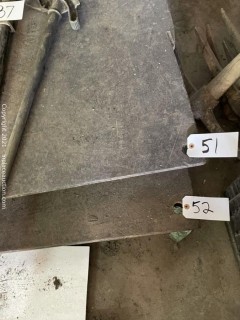 Steel Plate 10'x 4'x 1"(thick) Seller will load it for you!